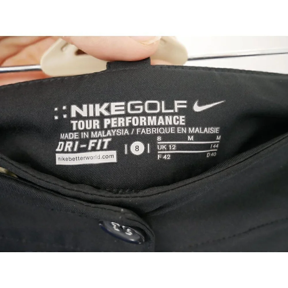 NIKE‎ Women's Dry Golf Skort in Black Medium